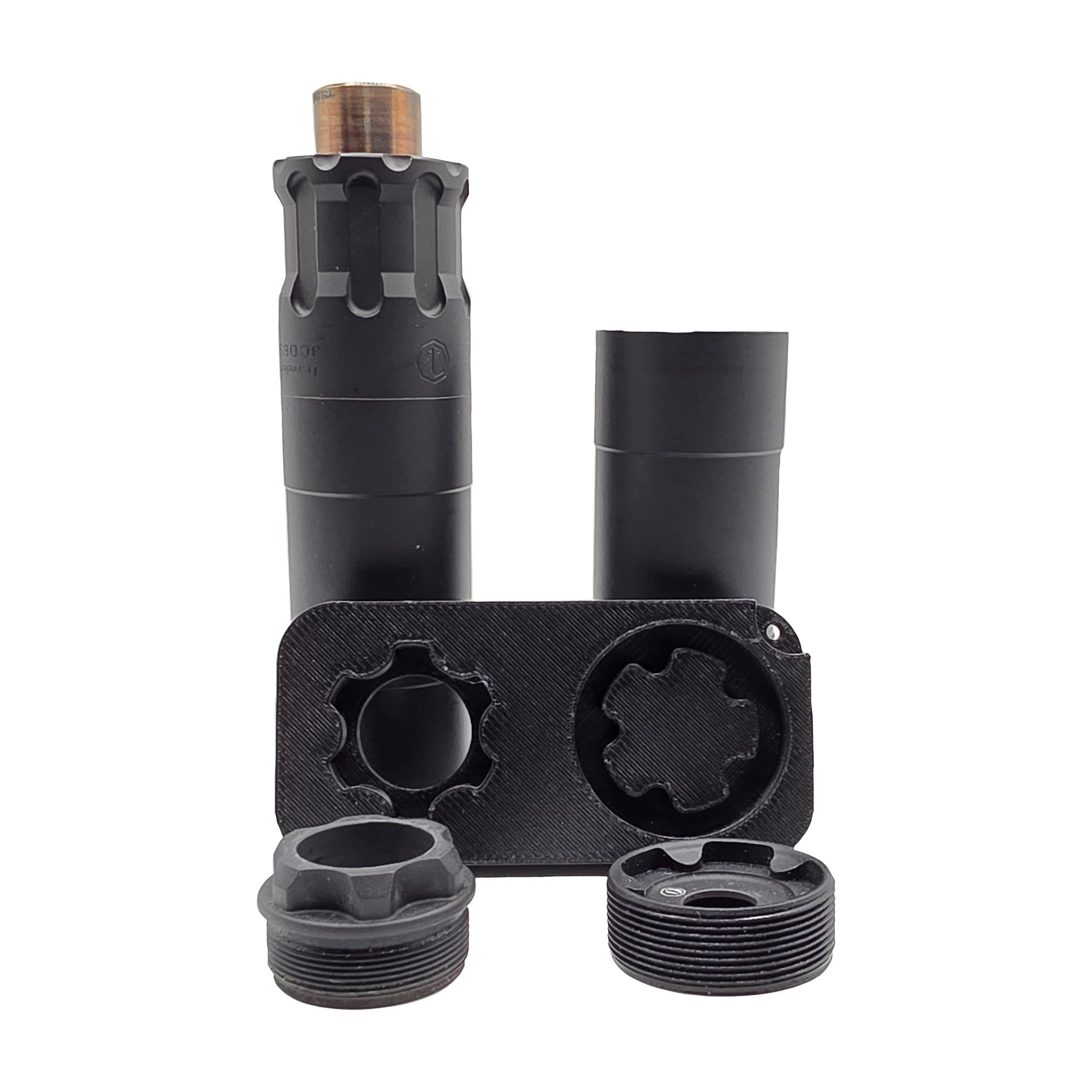 2-in-1 suppressor wrench, socket profile close-up