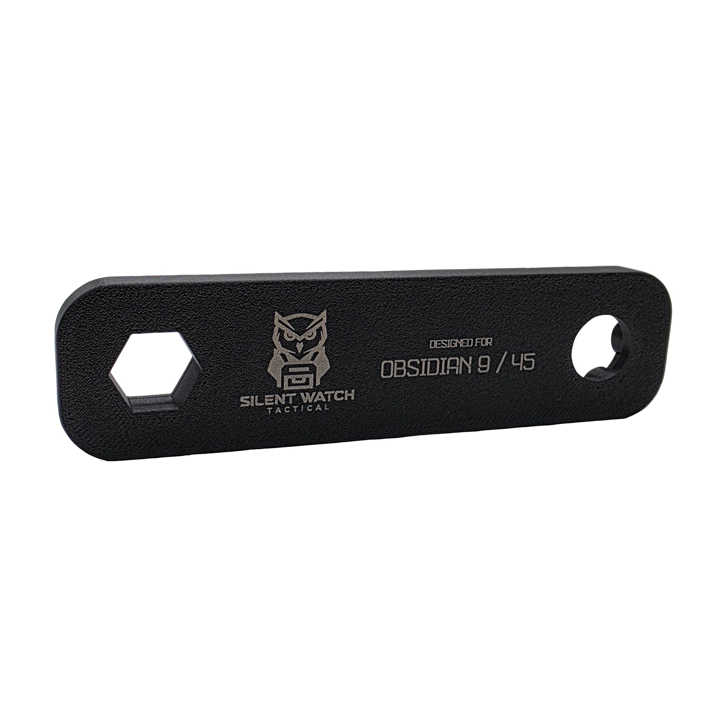 4-in-1 suppressor wrench engraved for the Obsidian 9 and 45