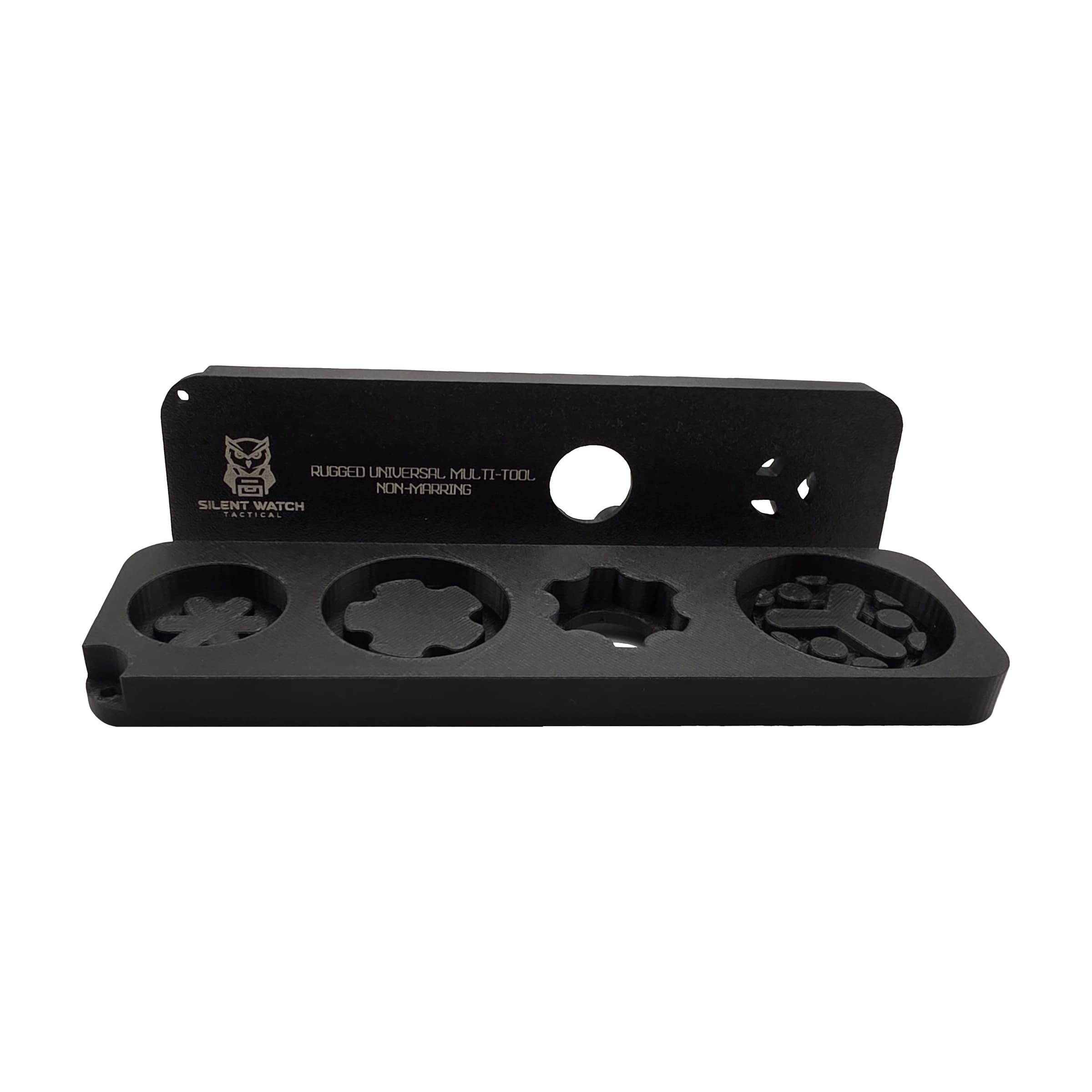 Rugged Universal tool with .22 and 9/45 baffle alignment rods